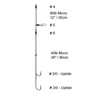 Cox & Rawle Smoothhound Pennel Rig 3/0